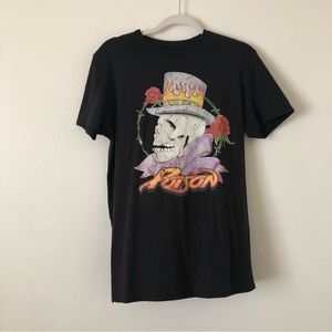 Poison Band T shirt NWOT